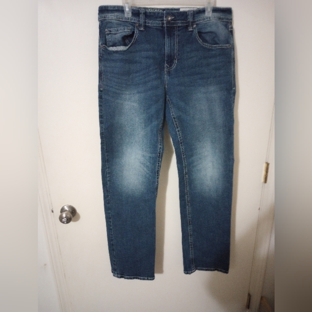 TK axle jeans men's size w34 L34 blue slim bootcut
